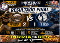 ⚾⯑ ¡YOREMES SE IMPONE EN LA GUERRA DE LAS TRIBUS CON EMOCIONANTE WALK-OFF! ⯑⚾